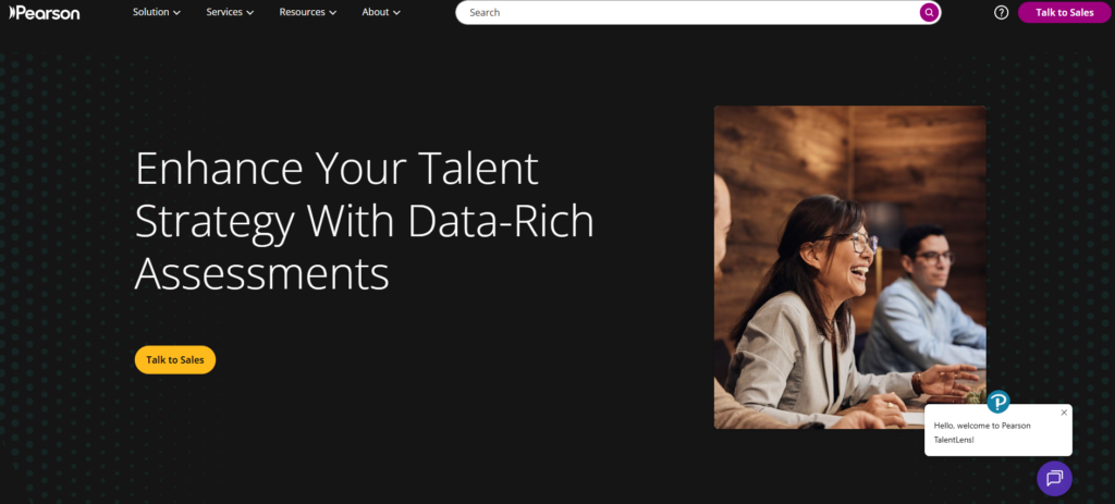 Image of TalentLens platform which is a reliable Mercer Mettl Alternative