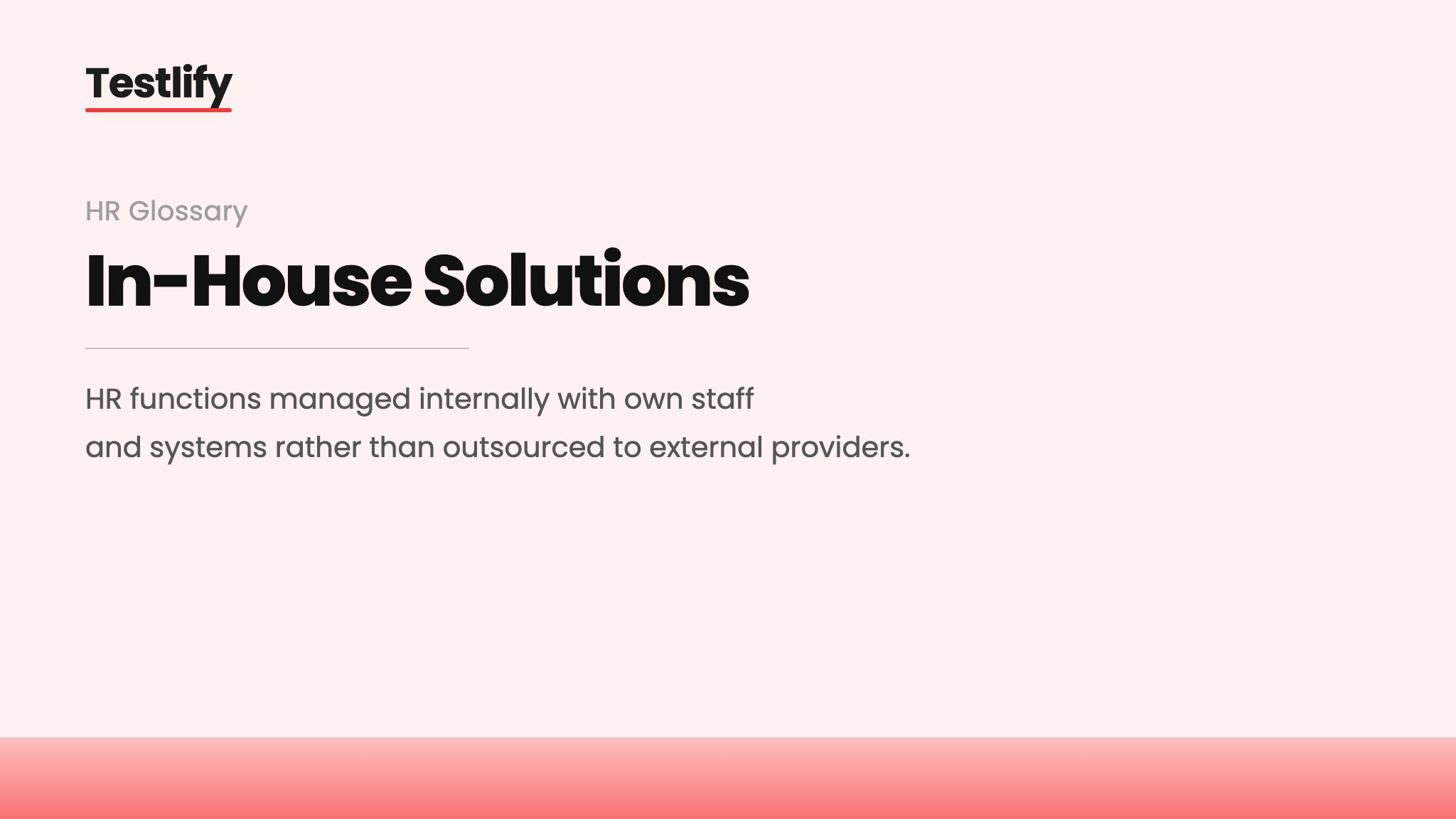 Image showing the meaning of in-house HR solutions