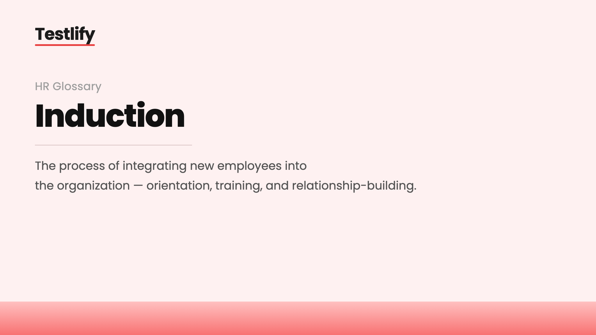 Image showing the meaning of employee induction