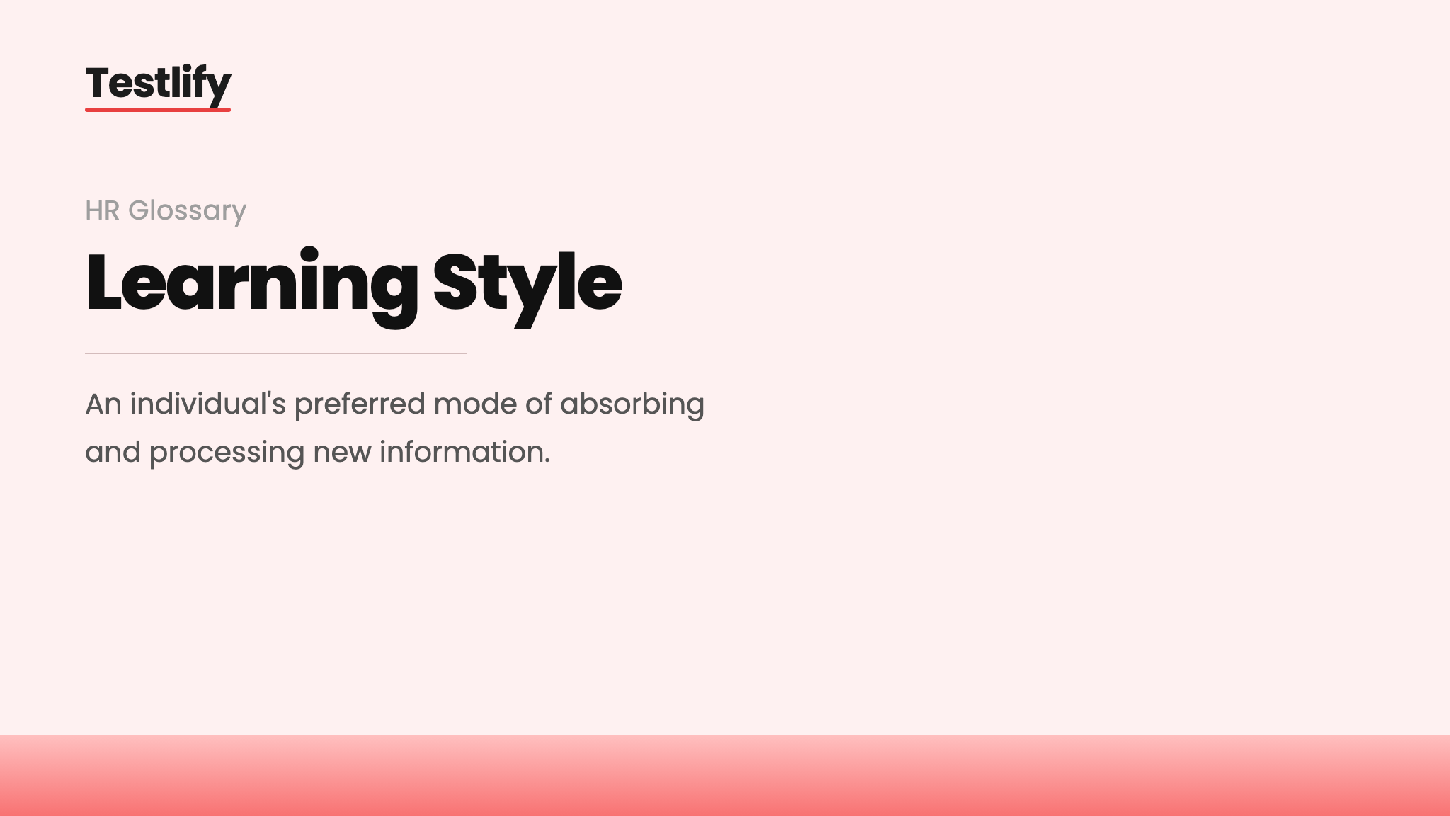 Image showing the meaning of learning styles