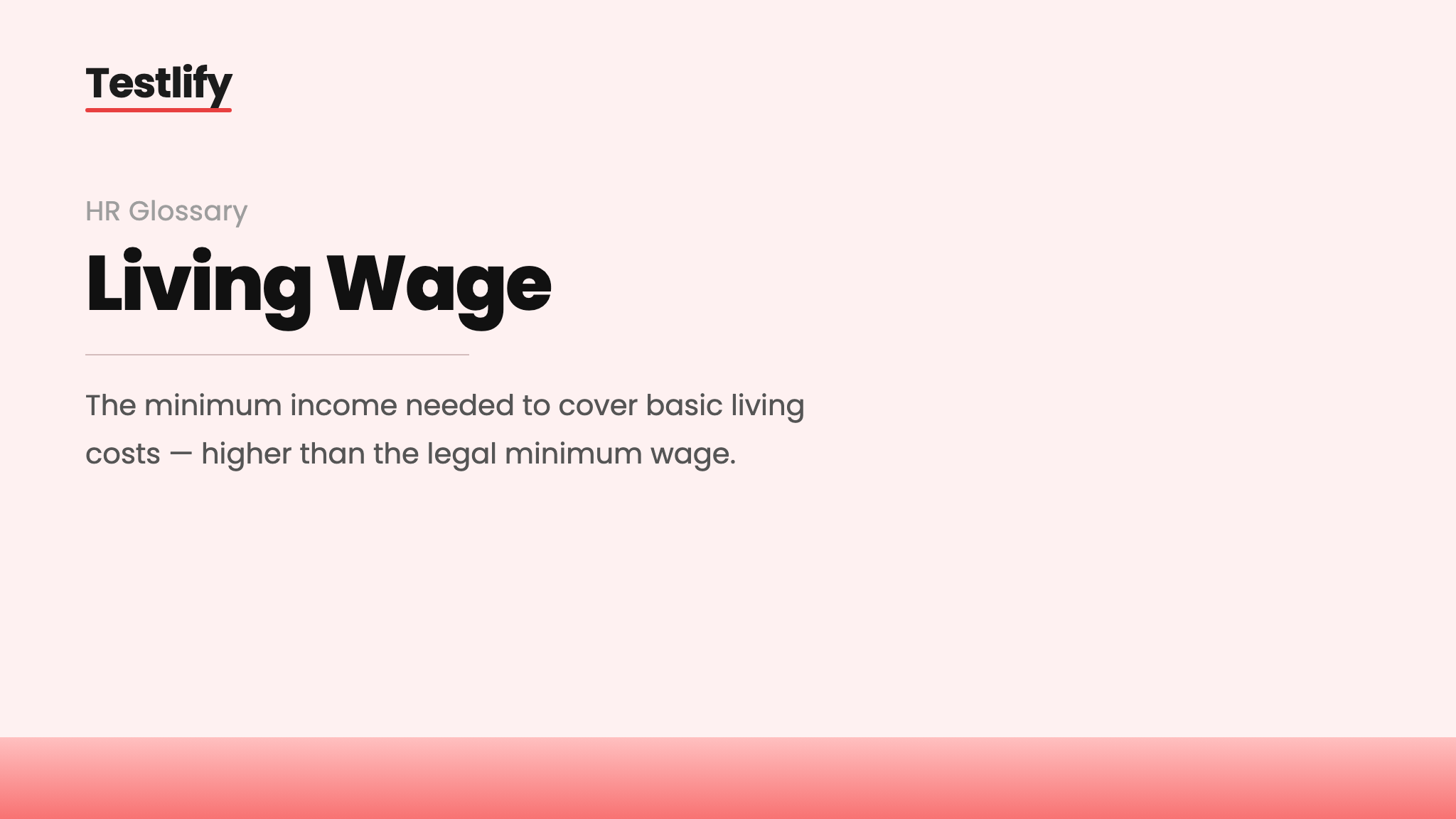 Image showing the meaning of the living wage