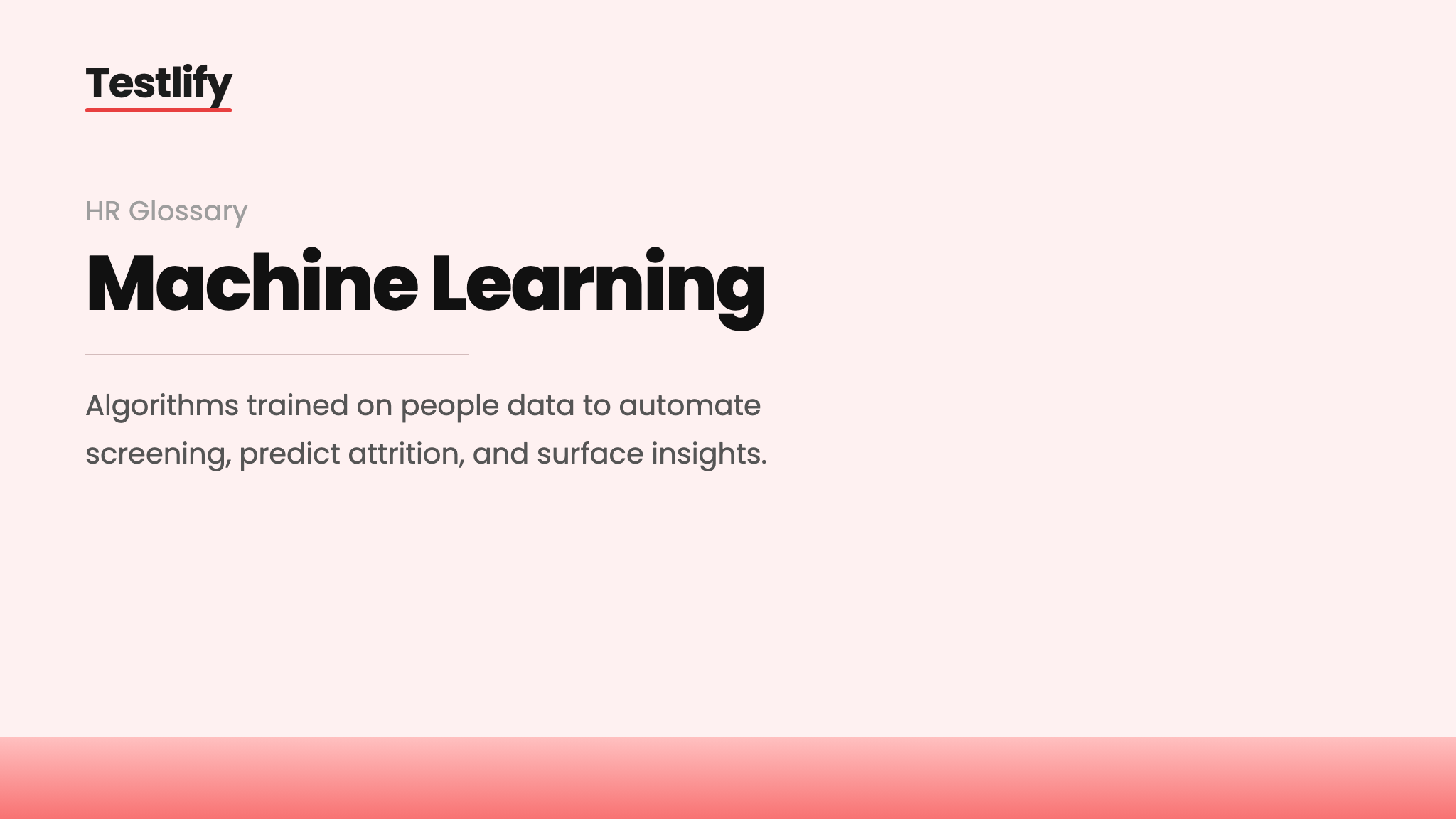 Image showing the meaning of machine learning in HR