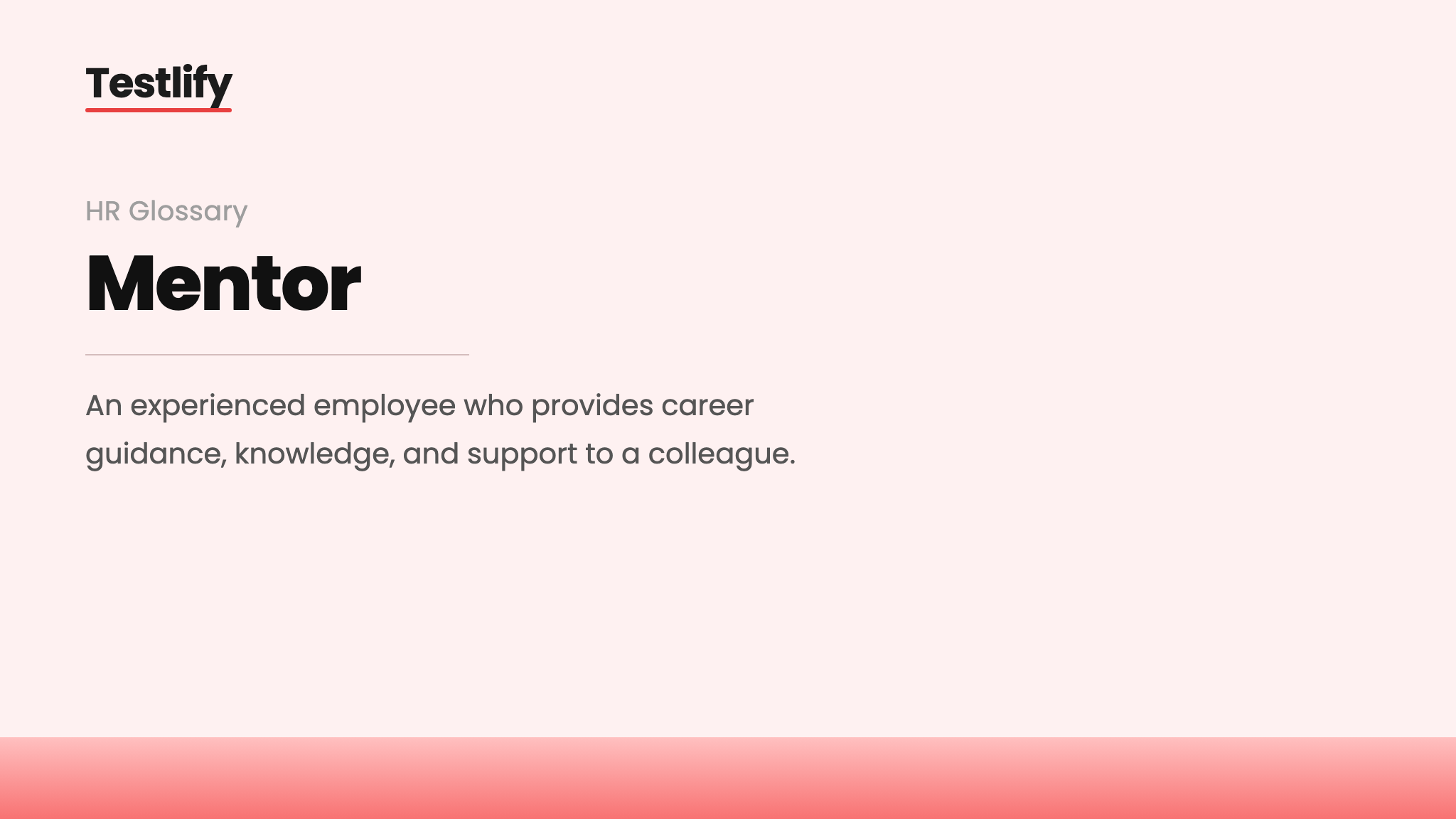 Image showing the meaning of a workplace mentor