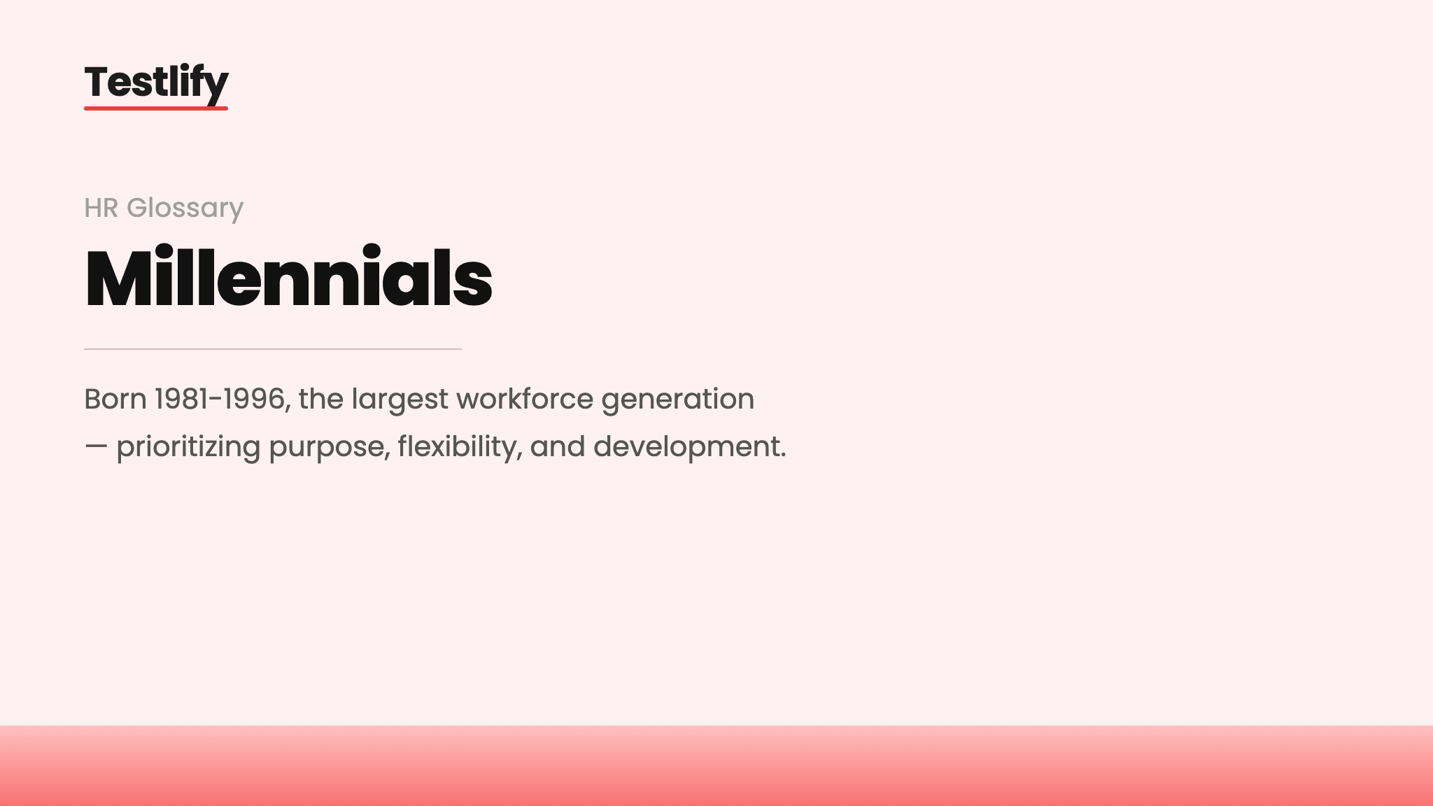Image showing the meaning of millennials in the workforce
