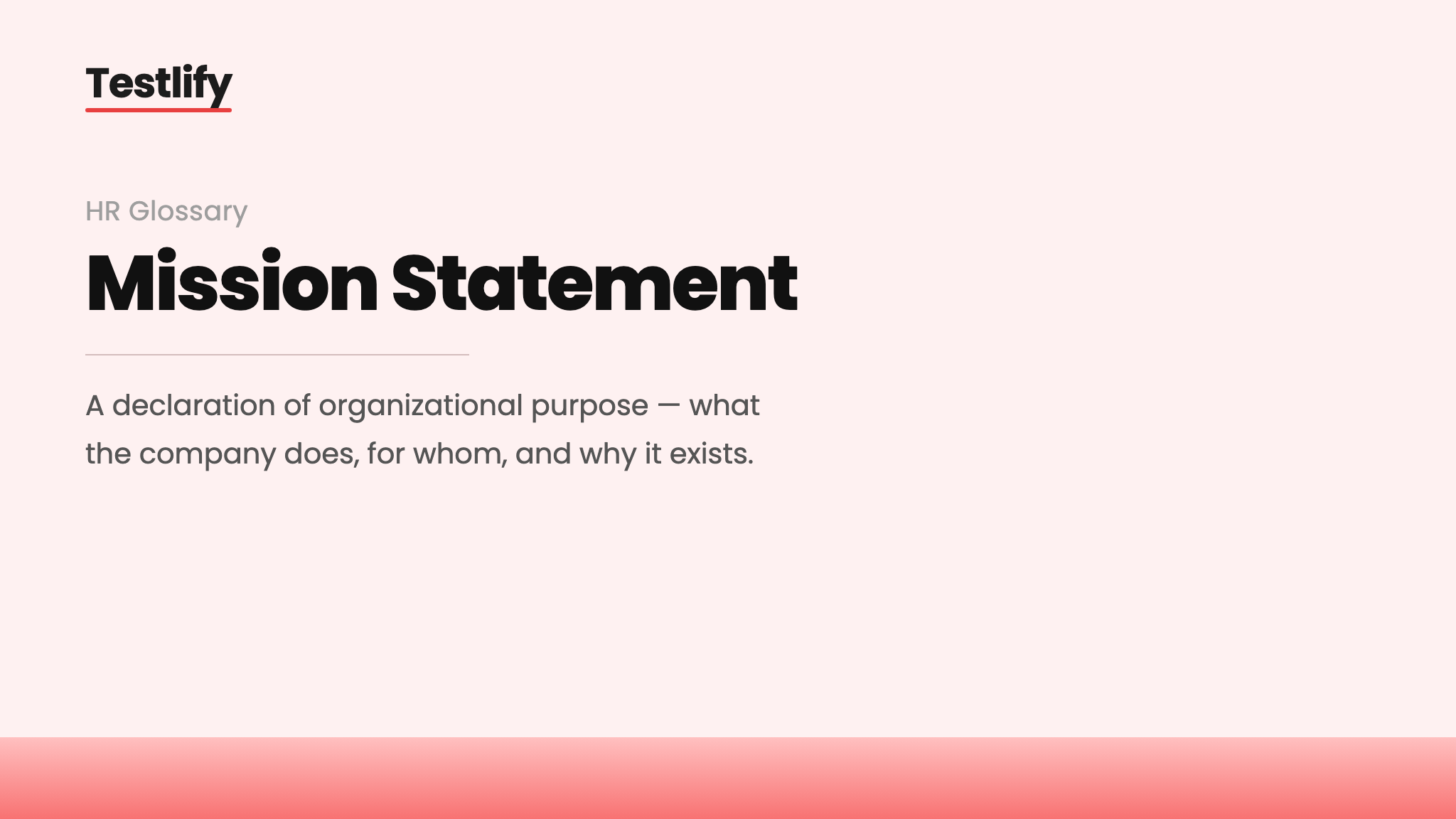 Image showing the meaning of a mission statement