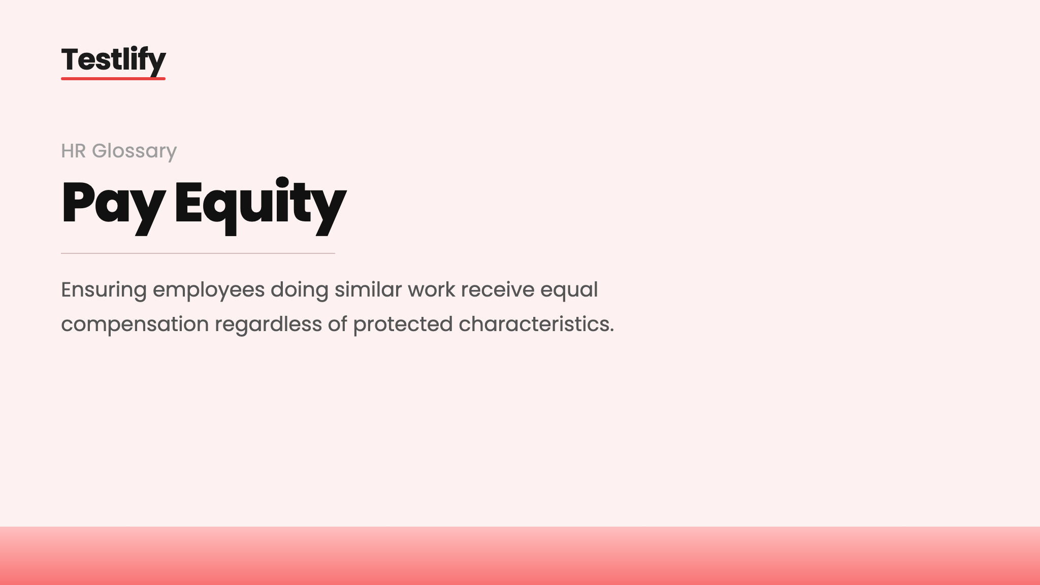 Image showing the meaning of pay equity