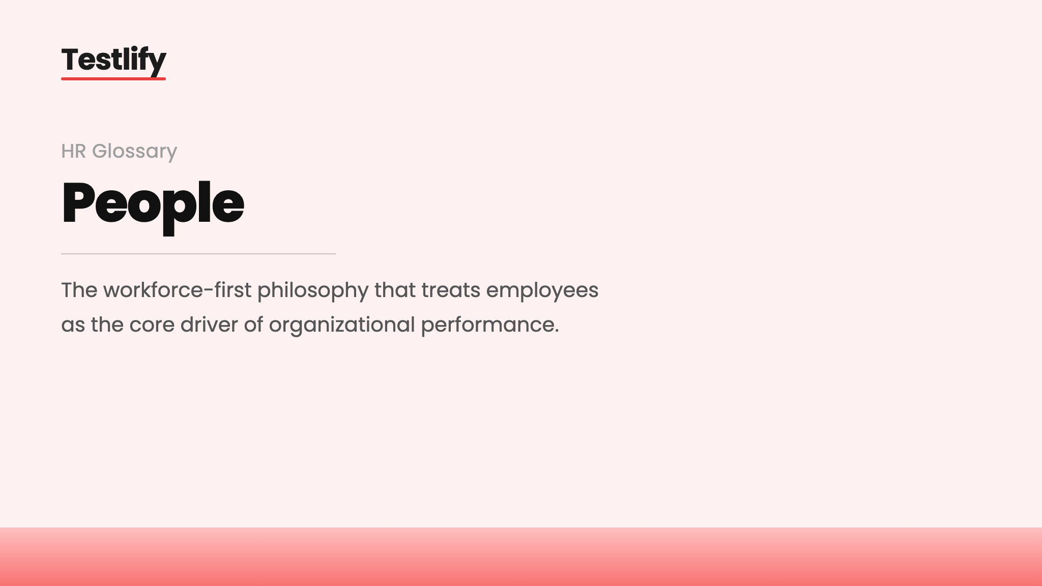 Image showing the meaning of people in HR