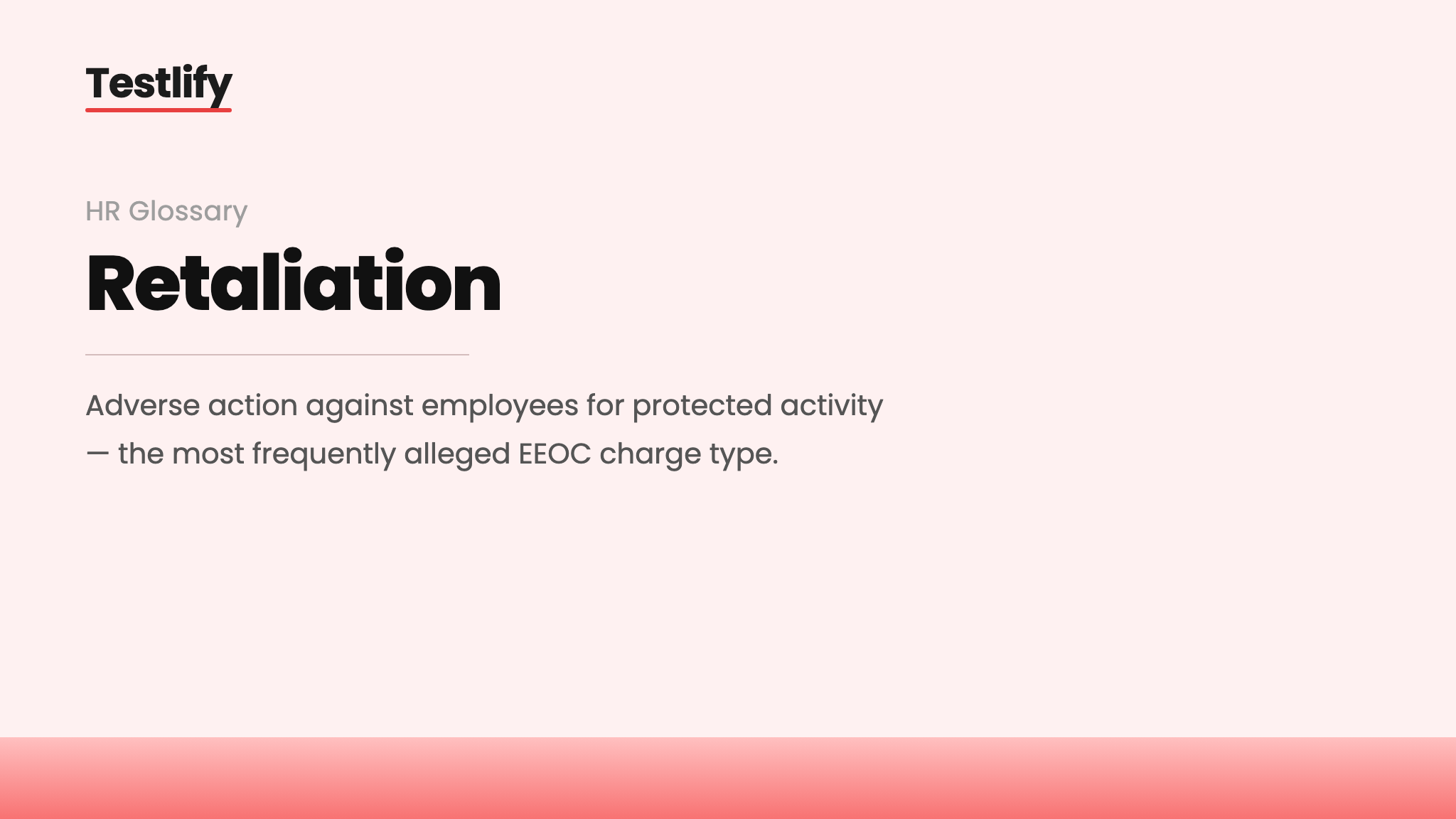 Image showing the meaning of workplace retaliation