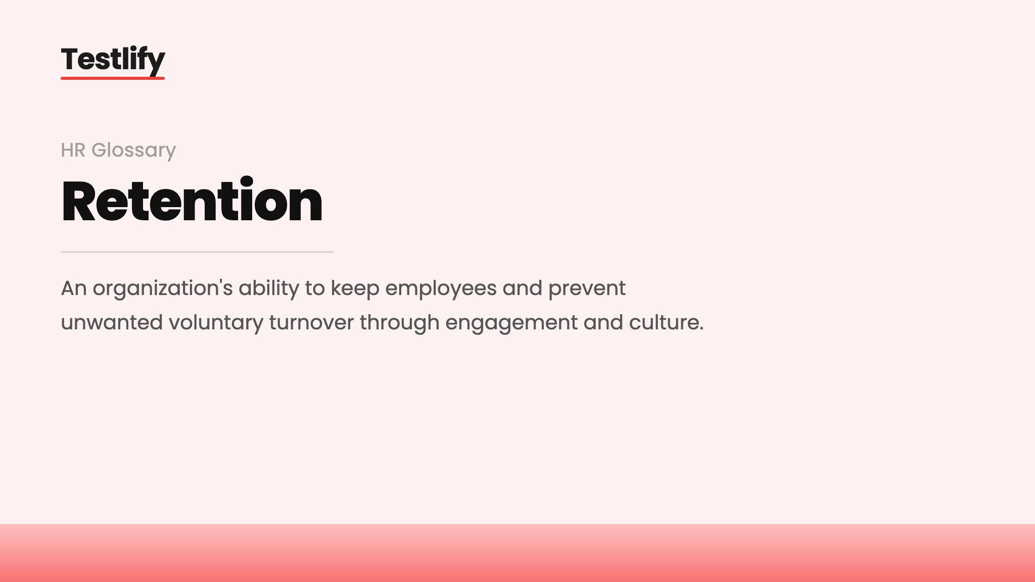 Image showing the meaning of employee retention