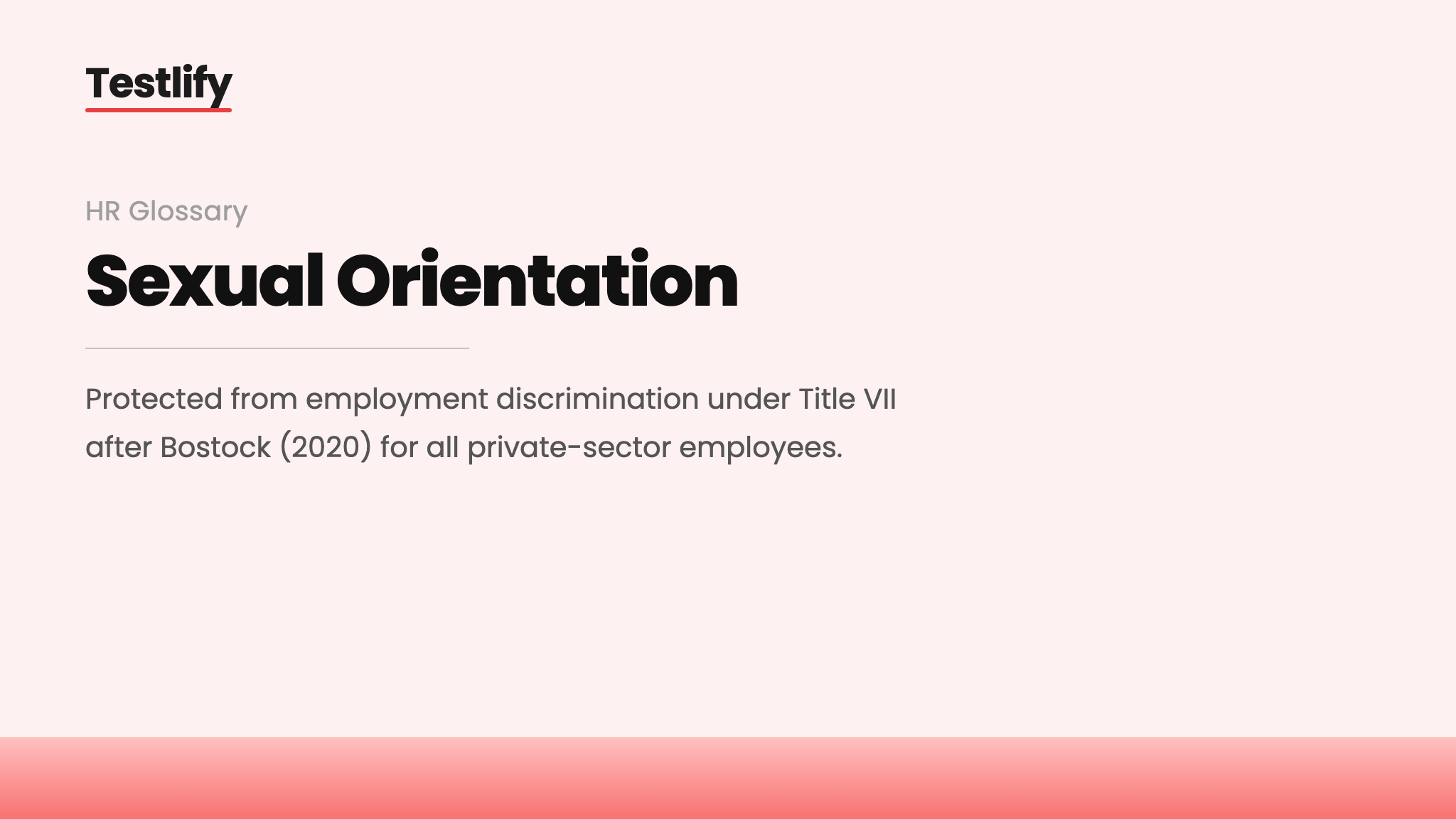 Image showing the meaning of sexual orientation protection