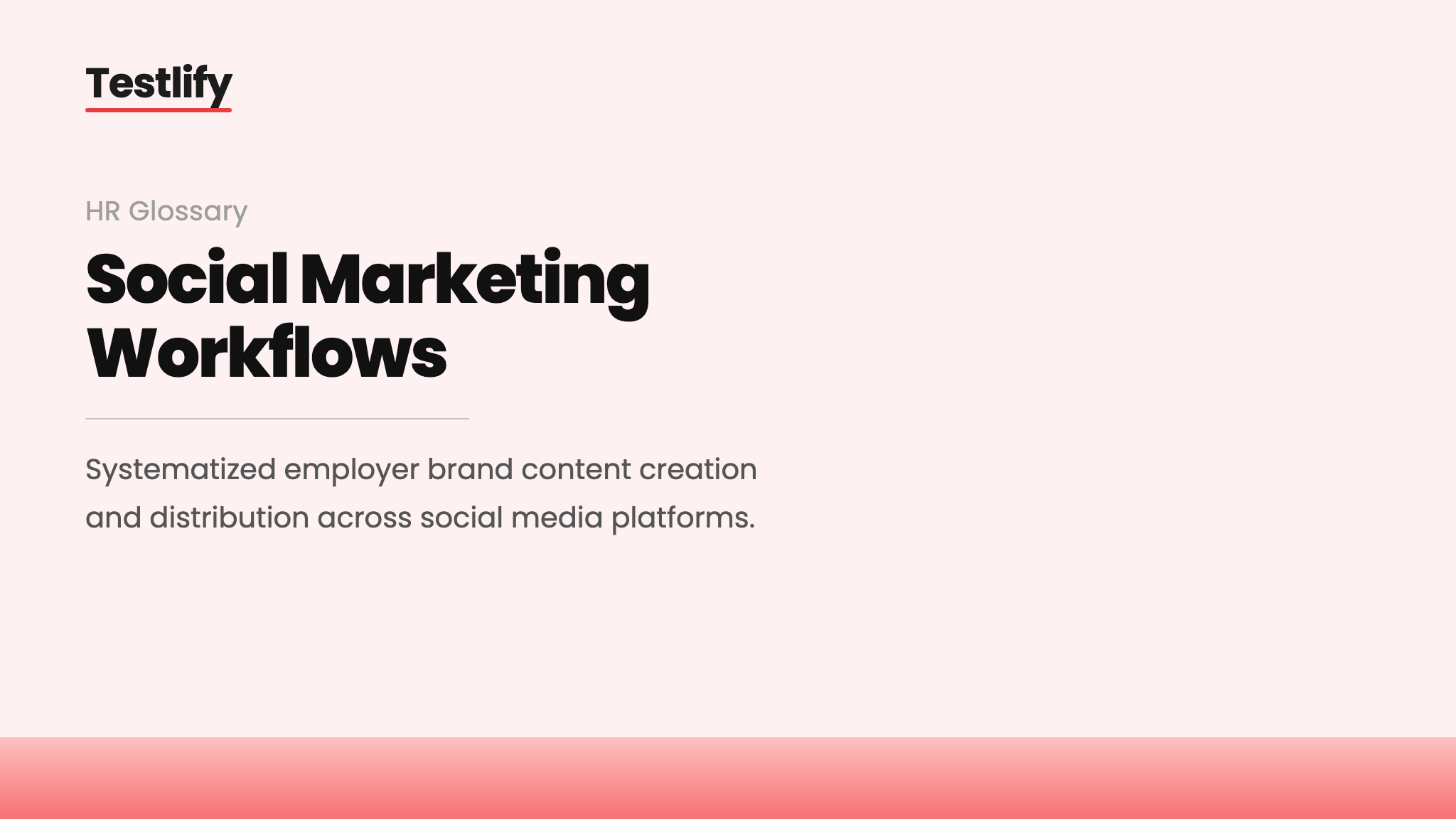 Image showing the meaning of social marketing workflows
