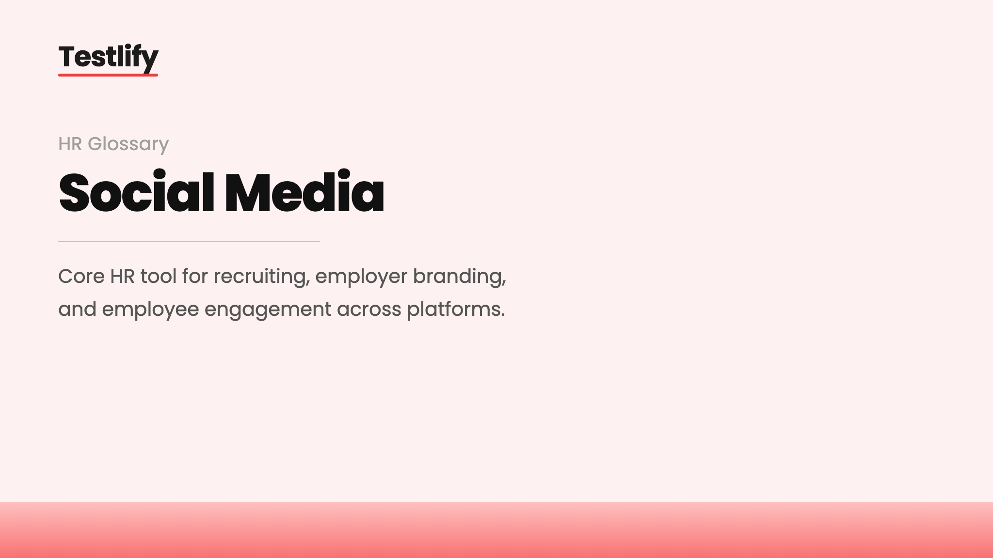 Image showing the meaning of social media in HR