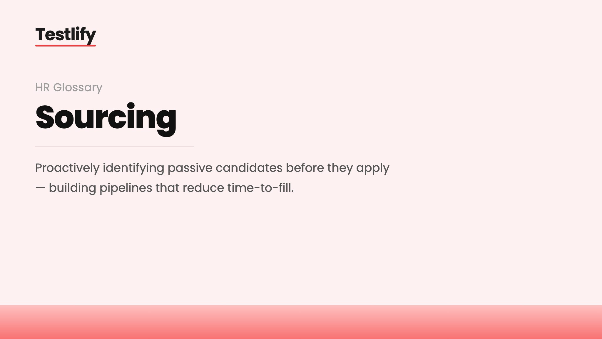 Image showing the meaning of talent sourcing