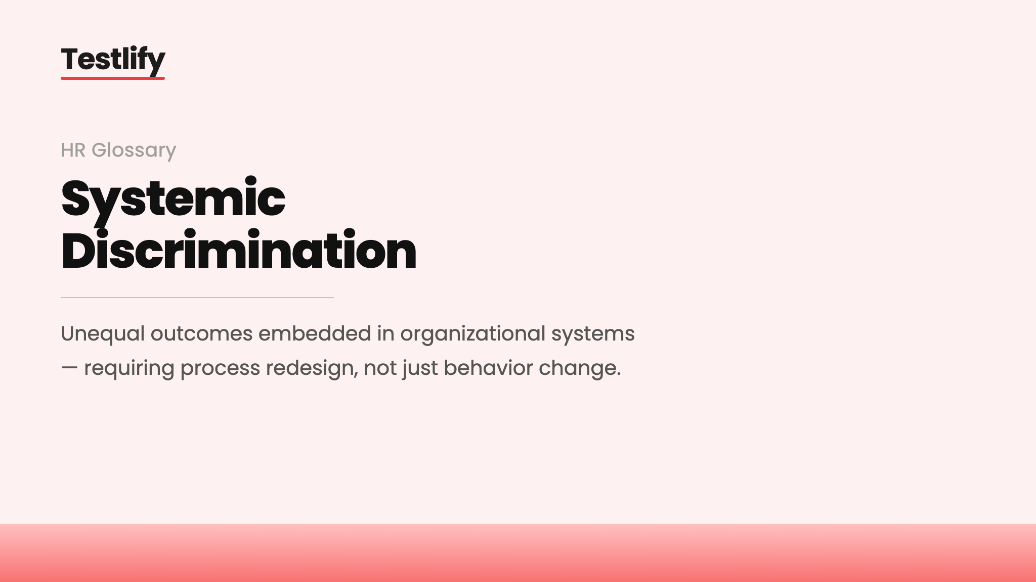 Image showing the meaning of systemic discrimination