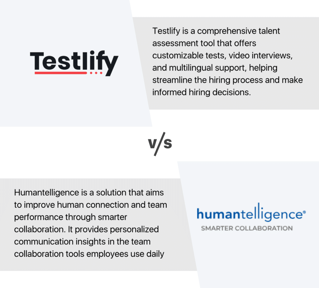 Humantelligence alternative