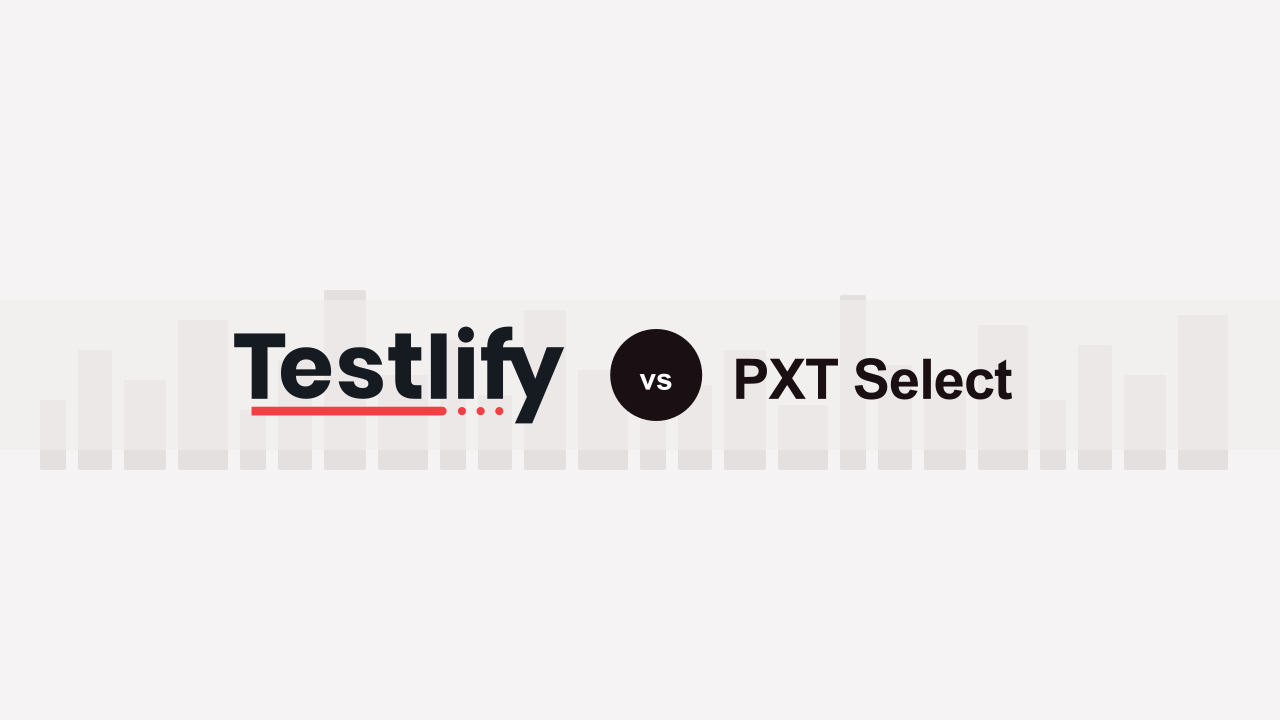 Testlify vs PXT Select: A detailed comparison