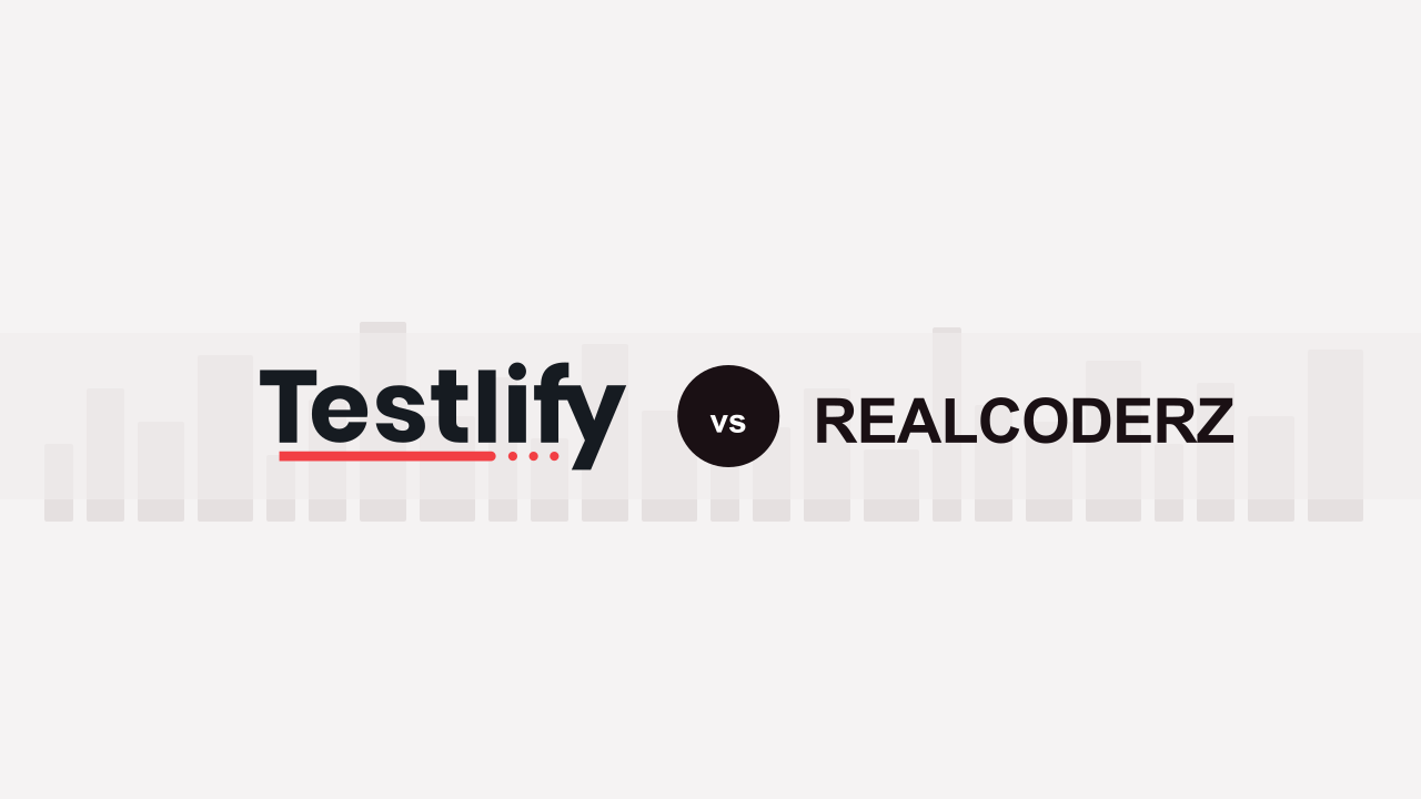 Testlify vs REALCODERZ: A detailed comparison