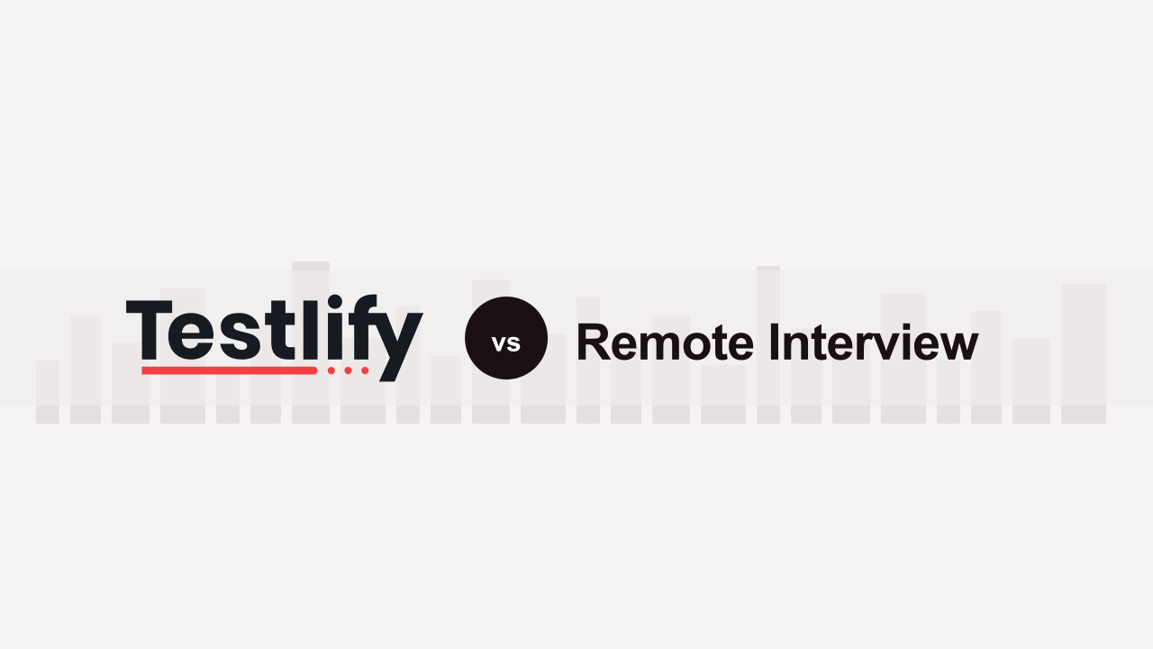 Testlify vs Remote Interview: A detailed comparison