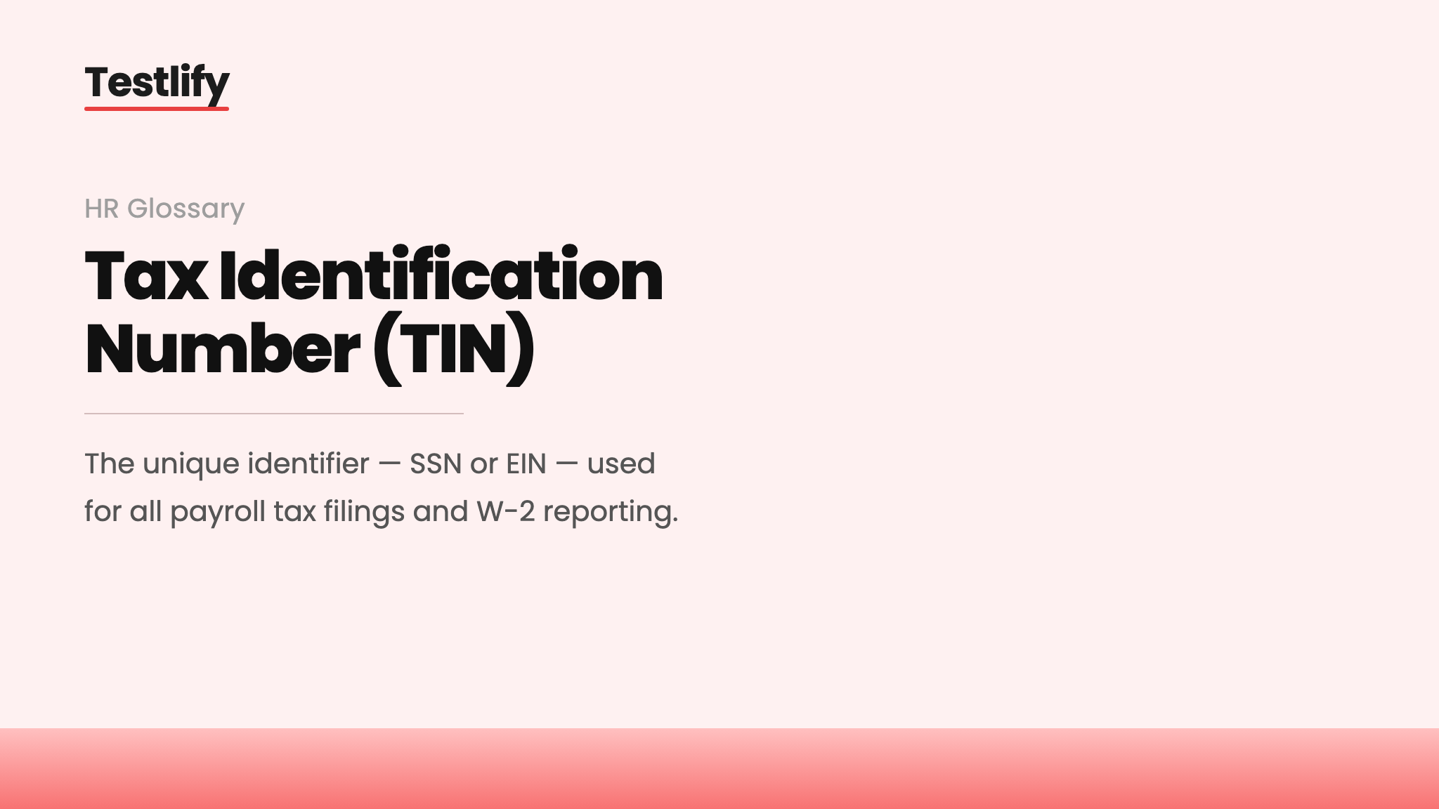 Image showing the meaning of tax identification number