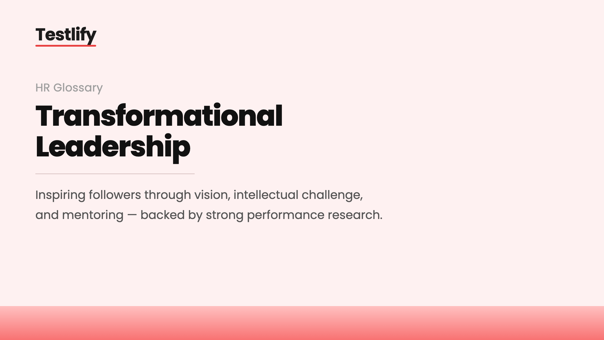 Image showing the meaning of transformational leadership
