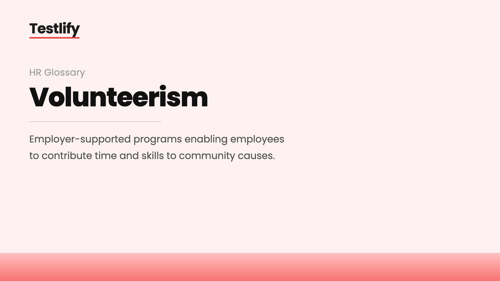 Image showing the meaning of workplace volunteerism