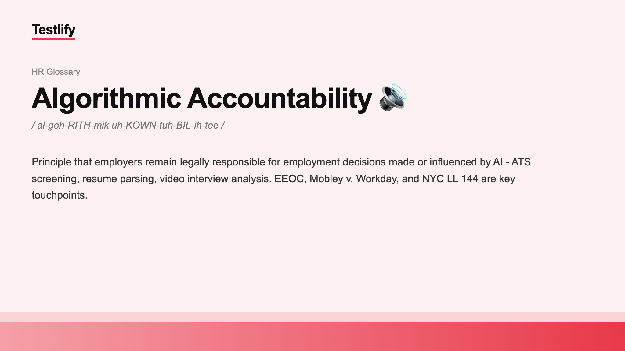 Image showing the meaning of Algorithmic Accountability