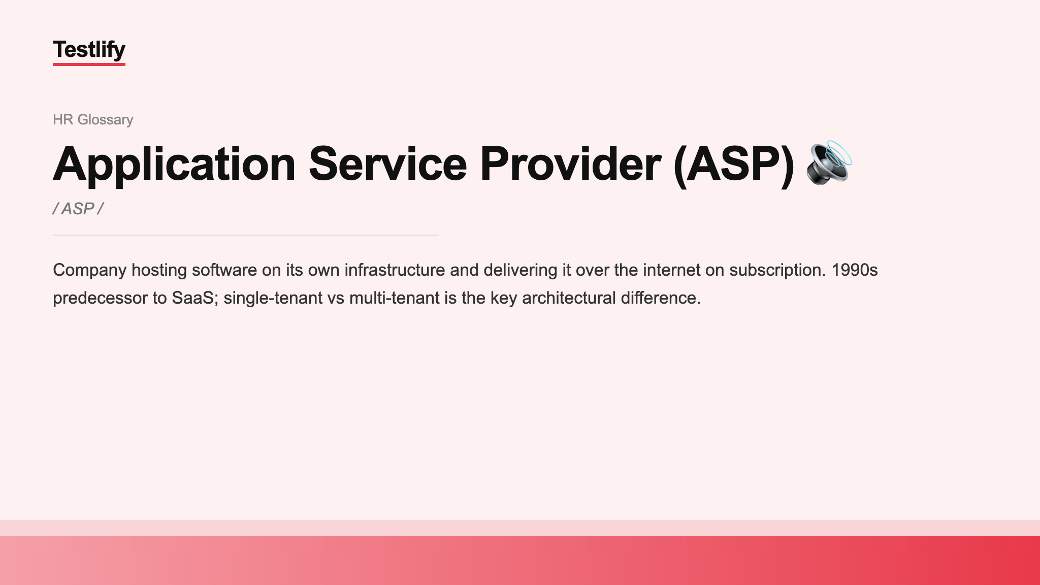 Image showing the meaning of Application Service Provider (ASP)