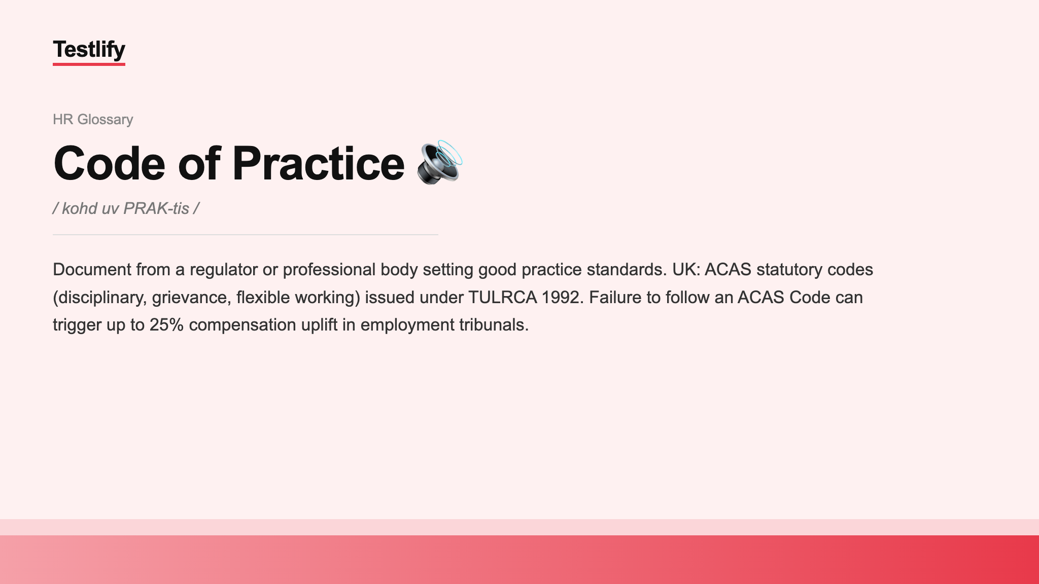 Image showing the meaning of Code of Practice