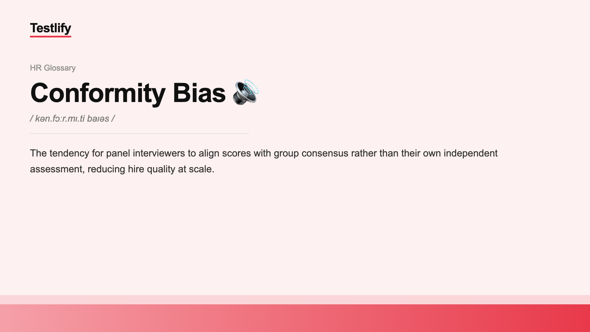 Image showing the meaning of Conformity Bias