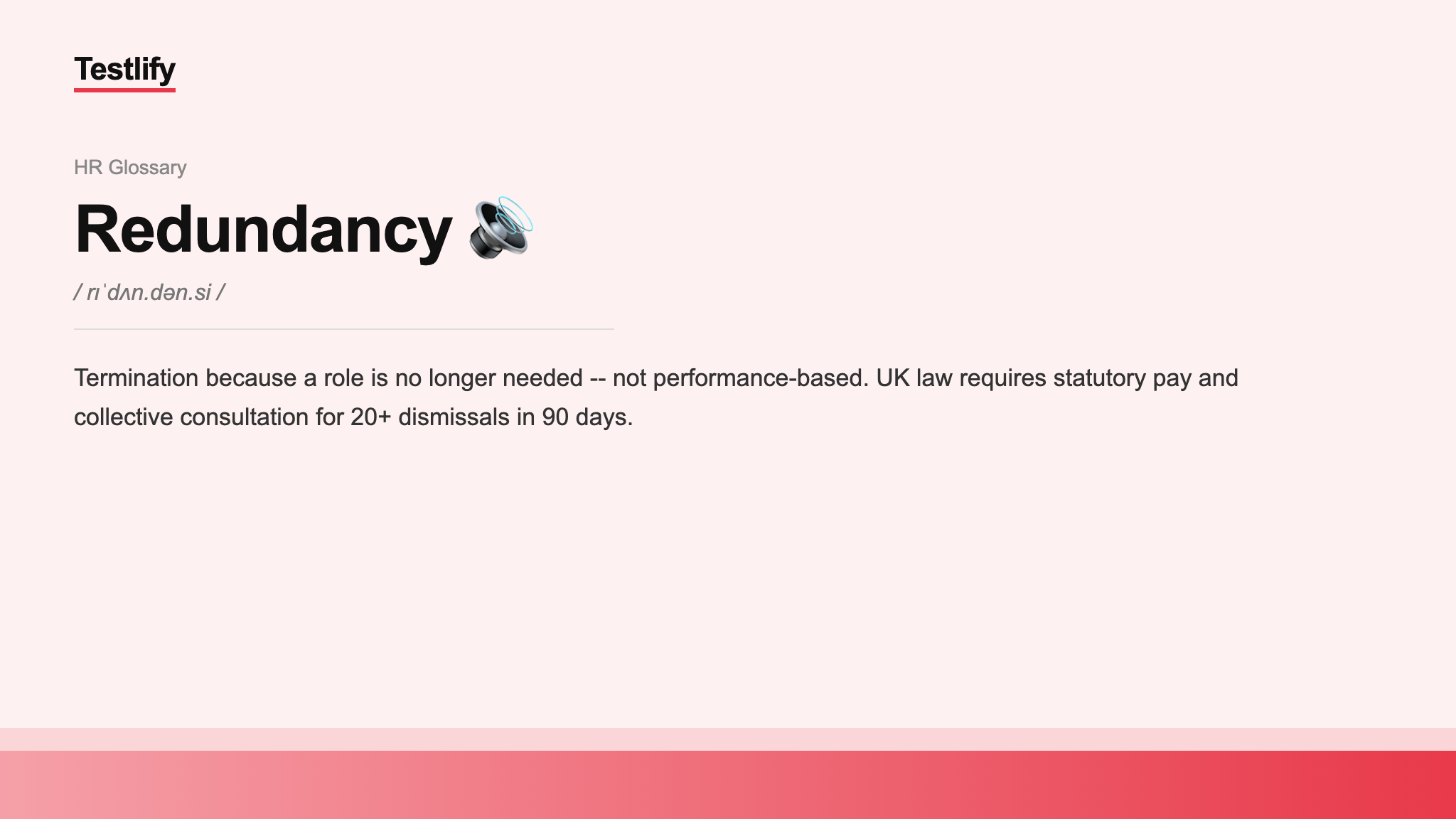 Image showing the meaning of redundancy
