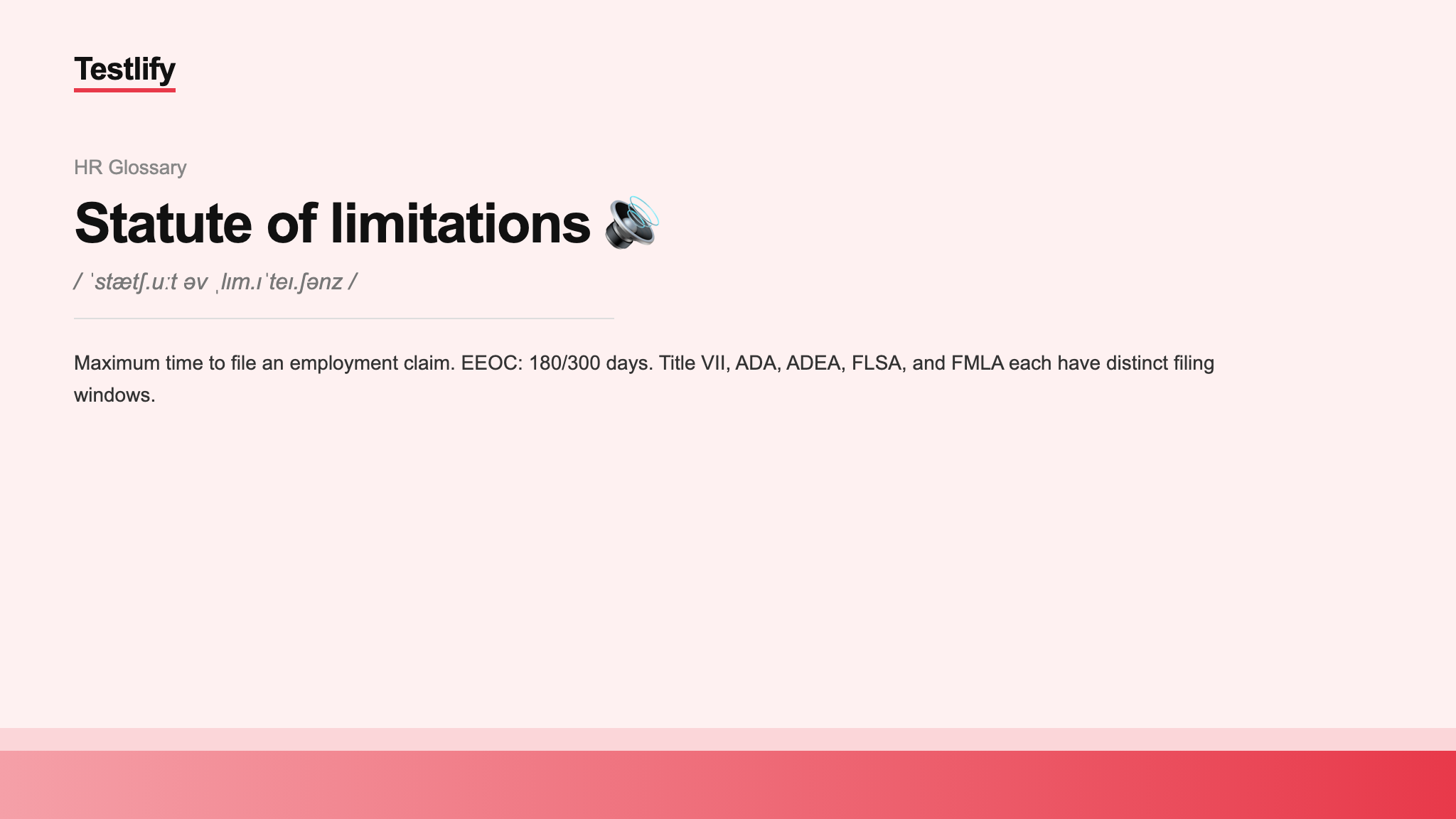 Image showing the meaning of statute of limitations