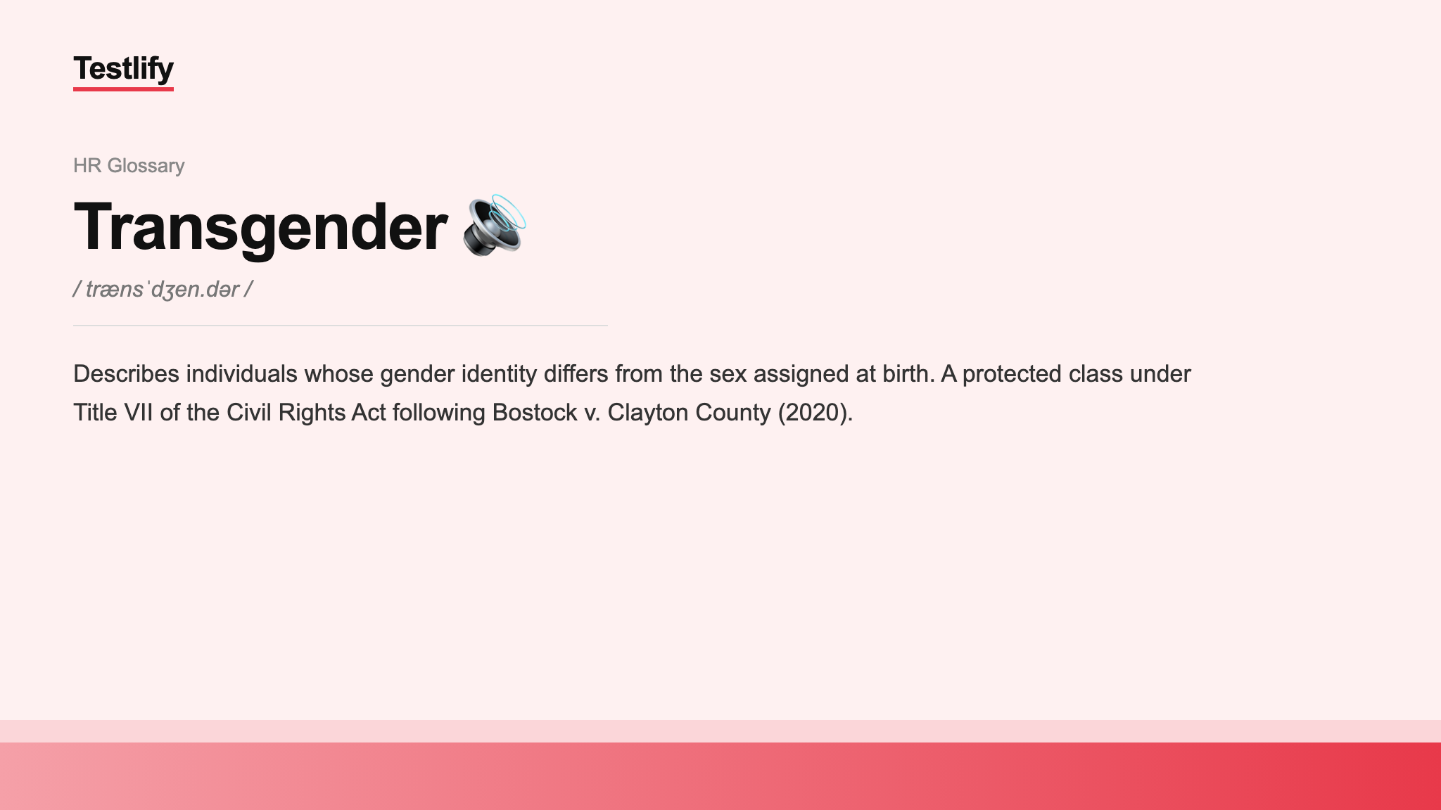 Image showing the meaning of transgender