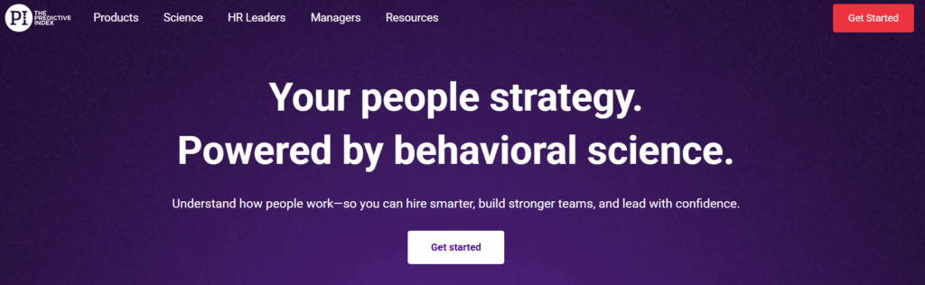 The Predictive Index