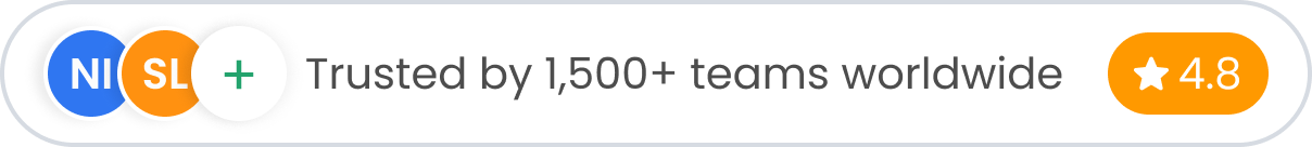 Trusted by 1500