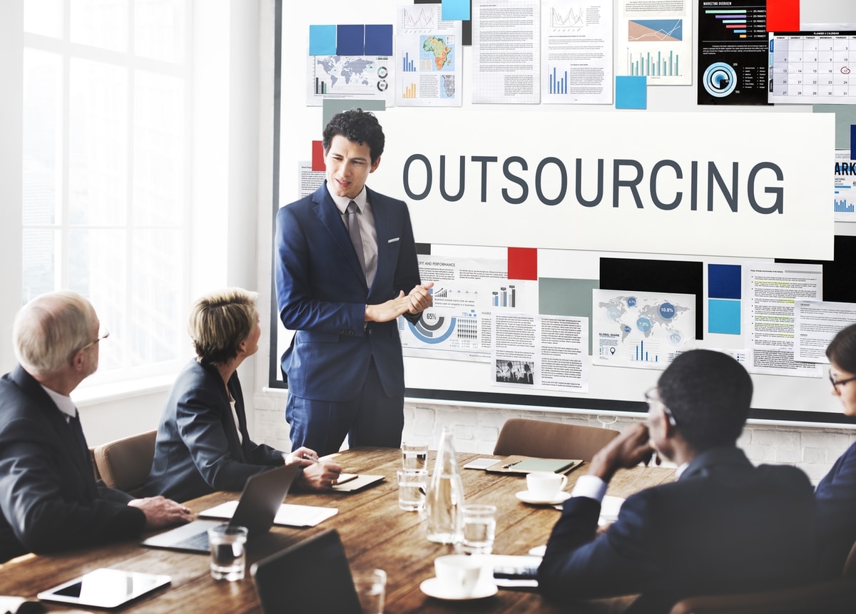 outsource to