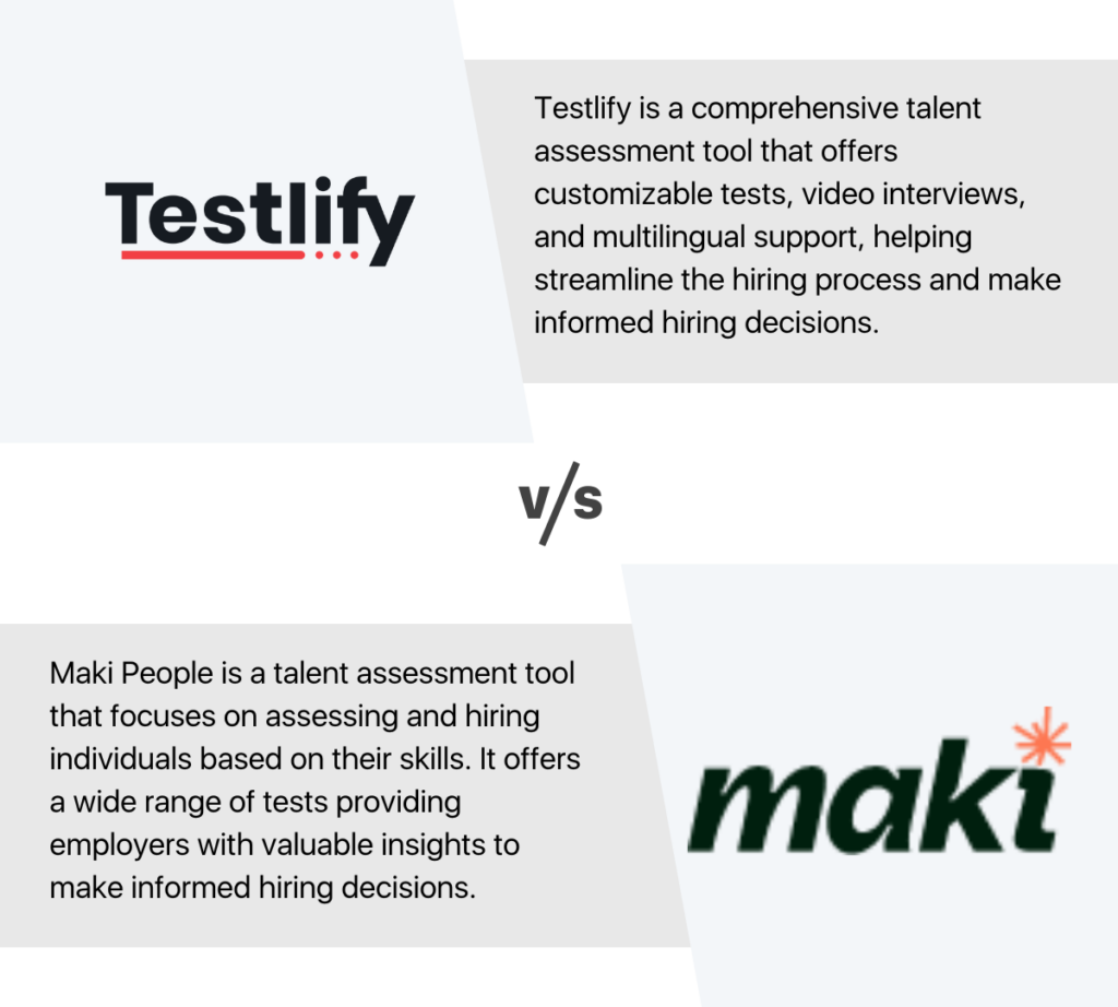 Testlify vs MakiPeople