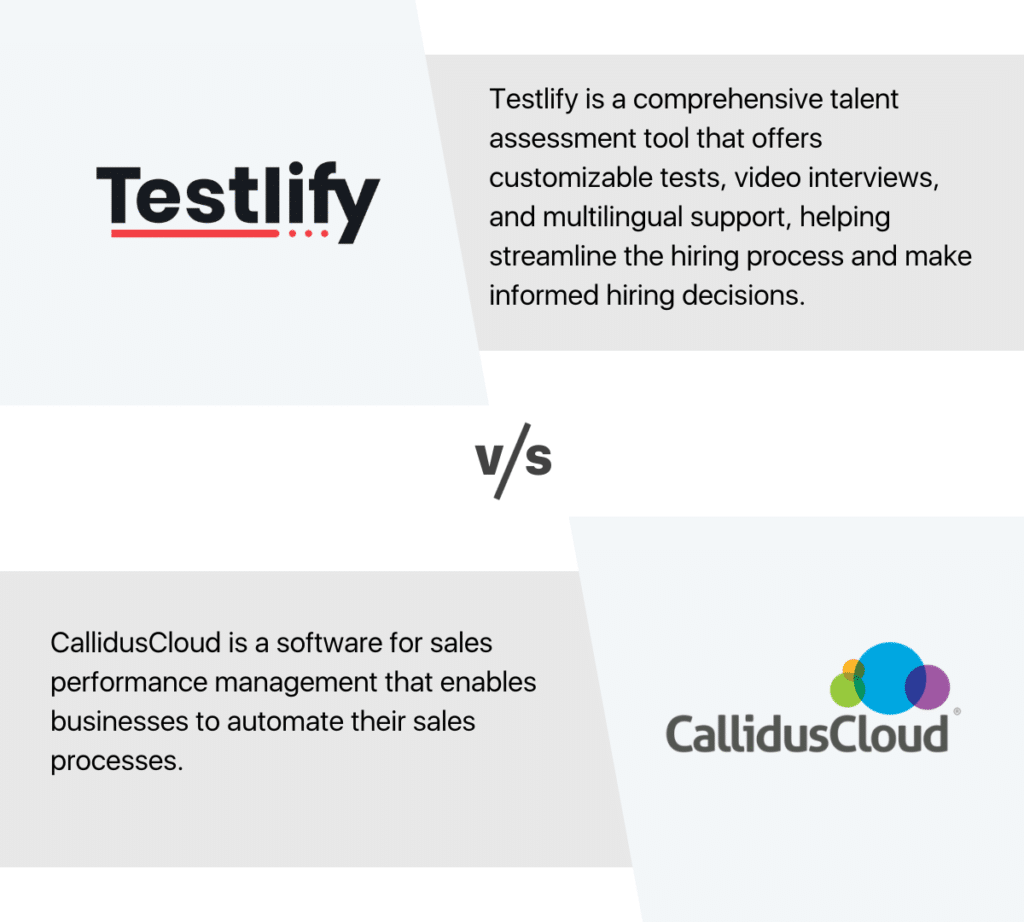 Testlify vs callidus cloud