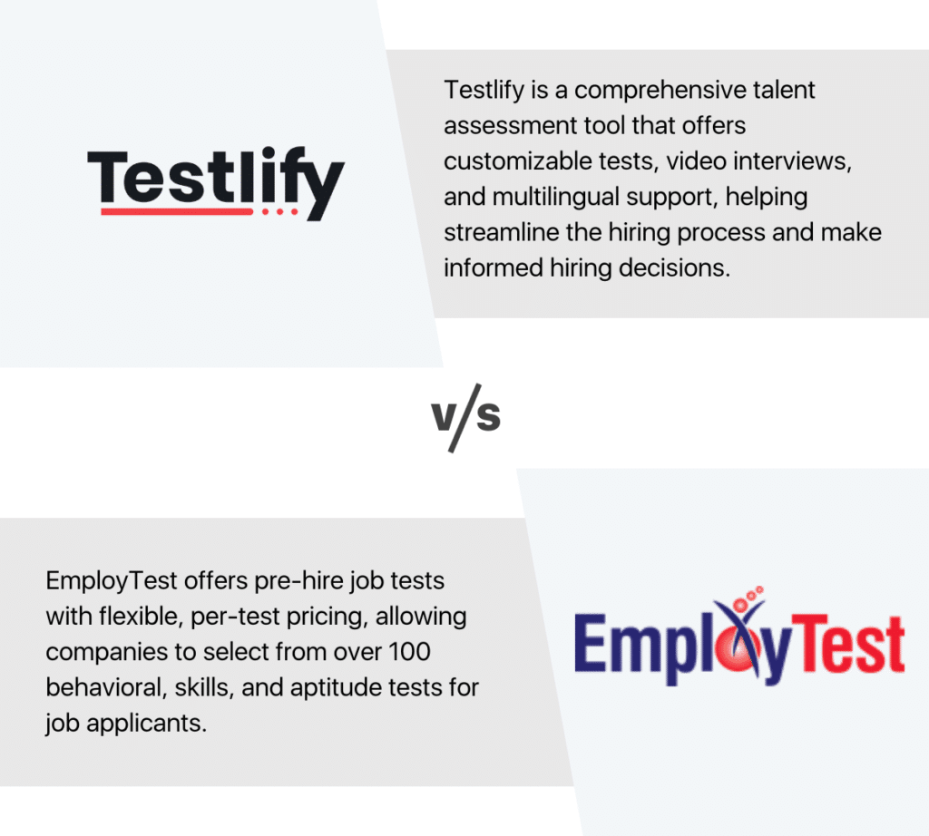 Testlify vs employtests