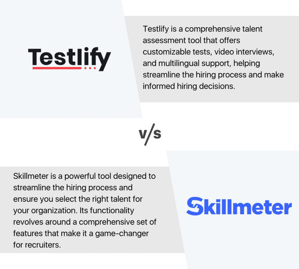 Testlify vs skillmeter