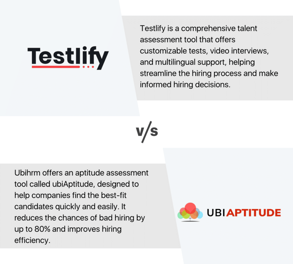 Testlify vs eSkill 2023 comparison