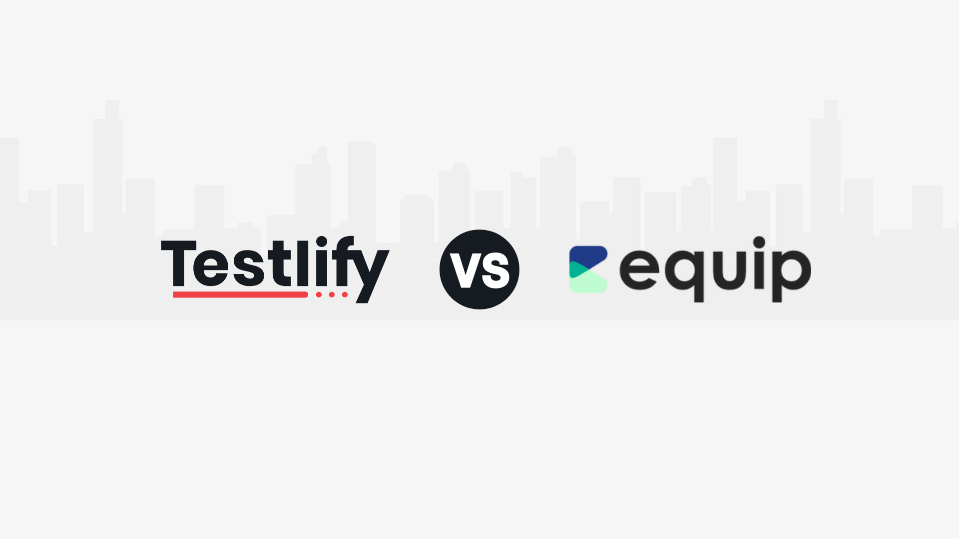 Testlify vs. Equip