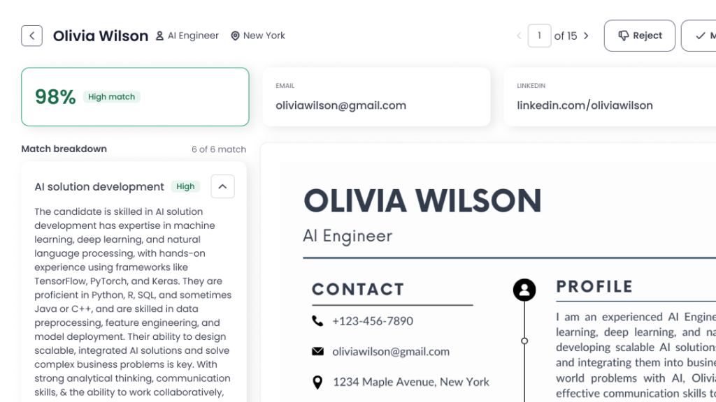 Sync Results to Your ATS 1