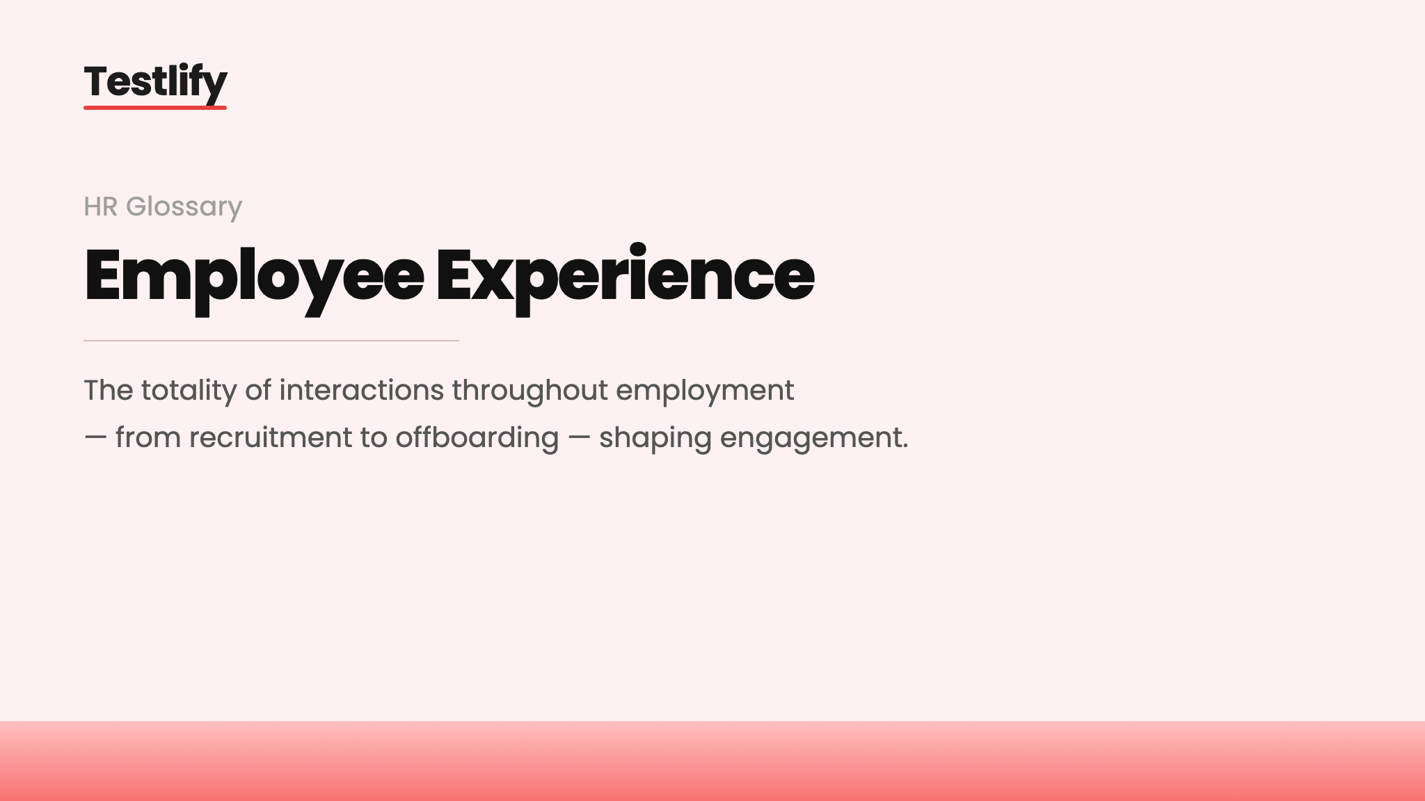 Image showing the meaning of employee experience