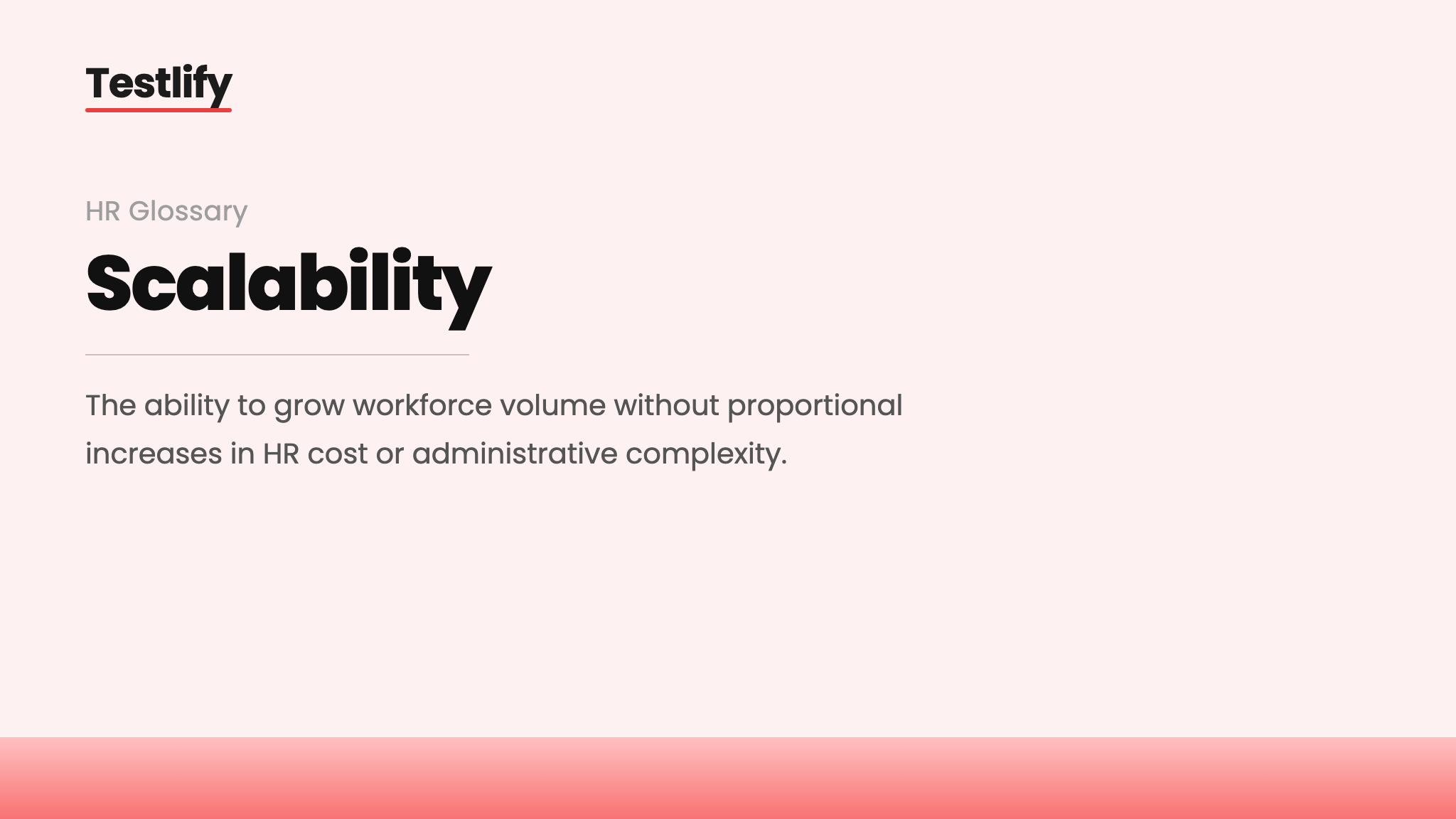 Image showing the meaning of scalability in HR